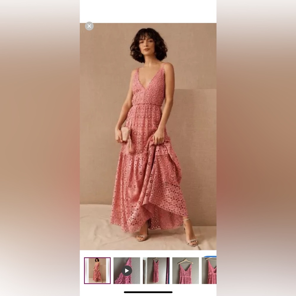 Free People x BHLDN Robinne Dress - Blue